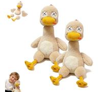 Magnetic Detachable Duck Plush, Cute Plushie Stress Relief Decor, 8.66 Inch Soft Stuffed Duck with Removable Limbs, Stress-Relieving Stuffy Ducks Plush, Creative Gift for All Age Groups (2Pcs-#a)