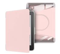 Magnetic Detachable Protective Case Suitable For Kobo Clara Color/2E/BW 6inch 2024 Clear Acrylic Back Shell Cover(Pink,For Kobo Clara 2E)