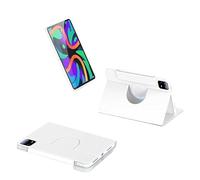 Magnetic Detachable Tablet Case Suitable For Lenovo Legion Y700 2025 2023 8.8inch Split Rotatable Anti-Drop PU Leather Case(White,Y700 2023)