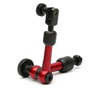 Magnetic Dial Indicator Holder, Flexible Base Dial Stand for Alignment, Aluminum Alloy Indicator Bracket with 3-Joint Adjustable Mount