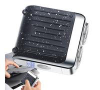 Magnetic Digital Display - Real Time Charging | Double Ring , Beard Cutter Fast Charge For Men, Wet And Dry Shaving Machine, Safe Car Travel Grooming Tool