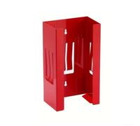 Magnetic Dispenser for Disposable Gloves, 304 Stainless Steel Wall Organizer with Heavy Duty Magnets, Self-Adjusting Holder for Tissue Boxes, Space Saving Storage Rack for Workshop Vehicle, Red(Red)