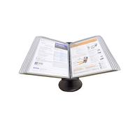 Magnetic Document Display Panel, Desktop Wall Mount Flip File Holder A4 Multicolor with Adjustable Tilt(F)