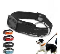 Magnetic dog collar, designed for senior dogs, double-layer fabric with breathable reflective design, suitable for pets