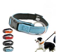 Magnetic dog collar, designed for senior dogs, double-layer fabric with breathable reflective design, suitable for pets