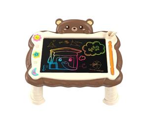 Magnetic Doodle Board,Educational Magnetic Drawing Board with Stand - Reusable Learning Tool, Writing Tablet for Handwriting Practice