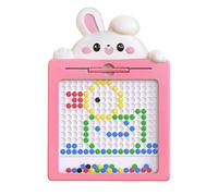 Magnetic Doodle Card | Dot Art Educational Board - Magnetic Dots Board for Toddler, Dot Art Drawing Board with Pen This Magnetic Doodle Board for Ages 4-8