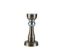 Magnetic Door Catch, Floor Door Stops Stainless Steel Door Bathroom Bedroom Entry Door Suction(Bronze) (Bronze 8.5cm)