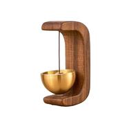 Magnetic Door Chime Bell | Magnetic Inhalation Home Wind-bell Beech Car Into The Door To Remind The Bell Copper Bell(Walnut chimes)