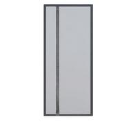 Magnetic Door Curtain 85x215cm Self Closing Fabric Door Screen with Adhesive Tape Hands Free Automatic Closure for French Doors & Greenhouses Light Grey A