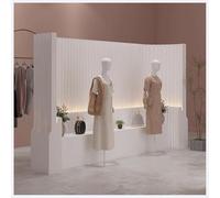 Magnetic door curtain Foldablea Paper Room Divider with LED Light & Thickened Panels - Portable Privacy Screen Partition for Home, Office, Dorm, Studio, Clothing Store & Live Streaming(19.7x0.85x6ft)