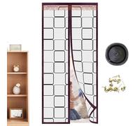 Magnetic Door Curtain - Insulated Door Protector, Thermal Door Protector | Thermal Door Covers No Drilling Soft Insulating EVA Door Cover, Warming Barriers to Protect Against Cold in Garage