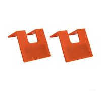 Magnetic Door Hinge Installation Template with Joint Mechanism for Accurate Drill Guidance, Made from Plastic and Stainless Steel for Reliable Performance (A)