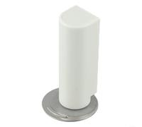 Magnetic Door Holder Featuring Robust Construction from 304 Stainless Steel and Effective Noise Control Features (White)