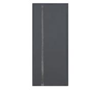 Magnetic Door Insulation Curtain 100x240cm Thick Fabric Draft Stopper with Magnetic Closure Soundproof No Gap Ideal for Sliding Patio & Living Room Doors Dark Gray A