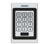 Magnetic Door Lock, Metal Zinc Access Control System Double Door 2-Relay Keypad Electronic Gate Opener Digital Magnetic RFID For Smart Door Lock Kit,Home Security