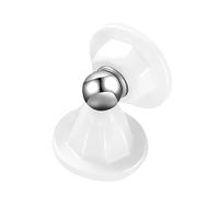 Magnetic Door Locker - Suction Cup Base, No Drill Design, Shock Absorbing Rubber, Strong Wall Grip, Floor Support Option | Space Saving Stop for Bathroom, of