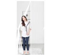 Magnetic Door Screen 133 x 201 cm Durable, Keeps Bugs Out, Kid and Pet Friendly Anti Mosquito Mesh Fly Curtain Lets Fresh Air in, Hundreds of Sizes, White
