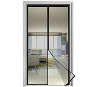 Magnetic Door Screen 90 x 210cm Black - Keep Bugs Out with Our Fly Screens for Doors and Patio Doors