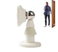 Magnetic Door Stop | Drill-Free Silicone Damper | Magnetic Wall Stopper, for Bedroom Studio Kitchen Bathroom Bedroom Apartment Tile Metal Marble Wood Glass