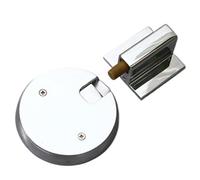 Magnetic door stop, floor mounted door stop and mechanical stopper can be easily installed on the bottom of the door or wall, do not break door catches high durability.