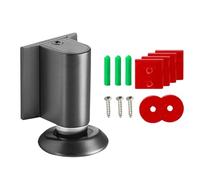 Magnetic Door Stop | Floor Stop for Doors | Heavy Duty No Drill Adjustable Height Anti-Rust Protection for Walls Garage Home Workshop Balcony