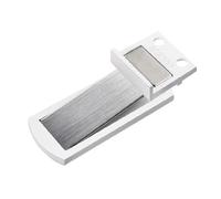 Magnetic Door Stop, Silent Stainless Steel Blocker, Ultra Thin Magnetic Stopper for the Bottom of the Door, for Household, Business and Floor Work
