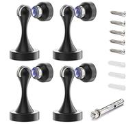 Magnetic Door Stop Stainless Steel，Door Stopper, Heavy Duty for Various Door Types, Keep Your Door Open, Wall Mount Door Holder/Catch