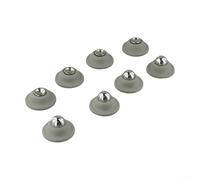 Magnetic Door Stop with Quick Installation, Allows for Door Control Without Wall Damage (Gray)