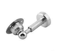 Magnetic Door Stop with Robust 304 Stainless Steel Construction, Perfect for Creating Quieter Spaces (A)