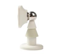 Magnetic Door Stopper in a Christmas Tree Design with a Powerful Magnet for Wall Protection | This Punch-Free, Soft Silicone Holder is Reusable and Keeps Doors Quiet and Secure