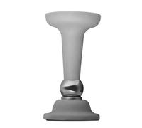 Magnetic Door Stopper - Strong Magnetic Catch, Adhesive Conceal Screws Mounted, No Drilling Required | Ground Anti Collision Silicone Backstop Holder To Keep Door Open Wall Floor Mount Suction Fitting