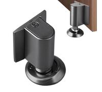 Magnetic Door Stoppers for Bottom of Door, Security Doorstopper for Inside Door, Heavy Duty Adhesive Door Stop Wedge Door Catch Holder to Keep Door Open (Gray)