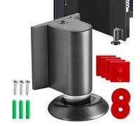 Magnetic Door Stops - Floor Mounted Door Stops | Height Adjustable Wall Protection with Non-Slip Adhesive for Balcony Hotel Classroom Garage