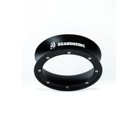 Magnetic Dosing Funnel, 51mm - Fits with DeLonghi & Espresso Machines | Easy Snap-On for WDT Distribution & 51mm Portafilter