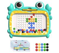 Magnetic Dot Art Board, Doodle Board with Magnetic Pen, Drawing Board for , Large Beaded Doodle Board for Home Outdoor