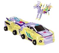 Magnetic Dragon Transforming Toy Cars, 2 In 1 Collision Transforming Dinosaur Car Toy With Crash And Transform, Transformation Magnetic Cars Robot Girls, For Birthday Christmas