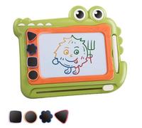 Magnetic Drawing Board, Erasable Color Sketch Writing Scribble Doodle Pad Travel for Kids Learning Games Bi Educational Toys