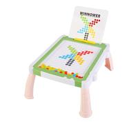 Magnetic Drawing Board for Kids, Magnetic Doodle Board | Doodle Board with Dot Beads - Doodle Pad with Magnetic Pencil Writing Dot Beads