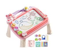 Magnetic Drawing Board for Kids, Magnetic Doodle Board - Drawing Pad for Cartoon Doodle Table with 2 Pens, Whiteboard, Street Size