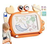 Magnetic Drawing Board for , Magnetic Doodling Board,Cartoon Drawing Board Magnetic Sketchpad | Educational Art, Multipurpose Early Learning Toy with 4 Stamps The Preschooler