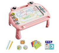 Magnetic Drawing Board for Toddlers, Erasable Scribble Board Colorful Magna Doodles Writing Pad Learning Toys for Kids Children Toddlers
