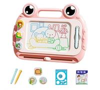 Magnetic Drawing Board for Toddlers, Erasable Scribble Board Colorful Magna Doodles Writing Pad Learning Toys for Kids Children Toddlers