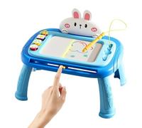 Magnetic Drawing Board, Portable Doodle Pad, Erasable Doodle Sketching Writing Pad with Stamps for Boys Girls Home Classroom Homeschool Preschool Playroom Travel Daily