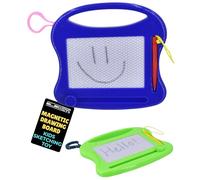 Magnetic Drawing Board Small Handheld Creative Drawing Toy for Kids - Educational Magnetic Doodle Board With Stylus Pen Easy Erase Travel Friendly Colourful Plastic Design - Electoys