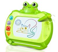 Magnetic Drawing Board Toddler Erasable Doodle Writing Board for Kids Age 2 3 4 5 Year Old Travel Toy on Plane Activities Baby Sensory Toys for 1-3 Year Old Boys Girls Birthday Present Gifts Age 1 2 3