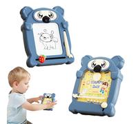 Magnetic Drawing Board With Children's Theme, Drawing Board with | Early Age Educational Toy - For Boys And Girls Christmas Easter Home School Travel Po