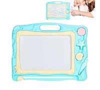 Magnetic Drawing Board - XL Colorful Doodle Pad | Erasable Writing & Painting Tablet with Pen & Stamps, Dust-Free Educational Toy for, Preschool Kids Birthday