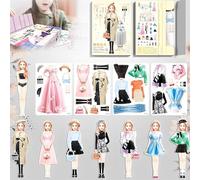 Magnetic Dress Up Baby,2025 New Magnetic Princess Dress Up Paper Doll, Magnetic Dress Up Baby Paper Dolls, Magnetic Dress Up Dolls for Girls (#5)