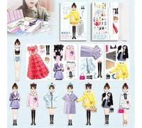 Magnetic Dress up Baby,2025 New Magnetic Princess Dress Up Paper Doll,Magnetic Paper Doll,Magnetic Dress Up Dolls for Girls,Reusable Paper Dolls Sticker Present for Christmas Birthday (Style G)